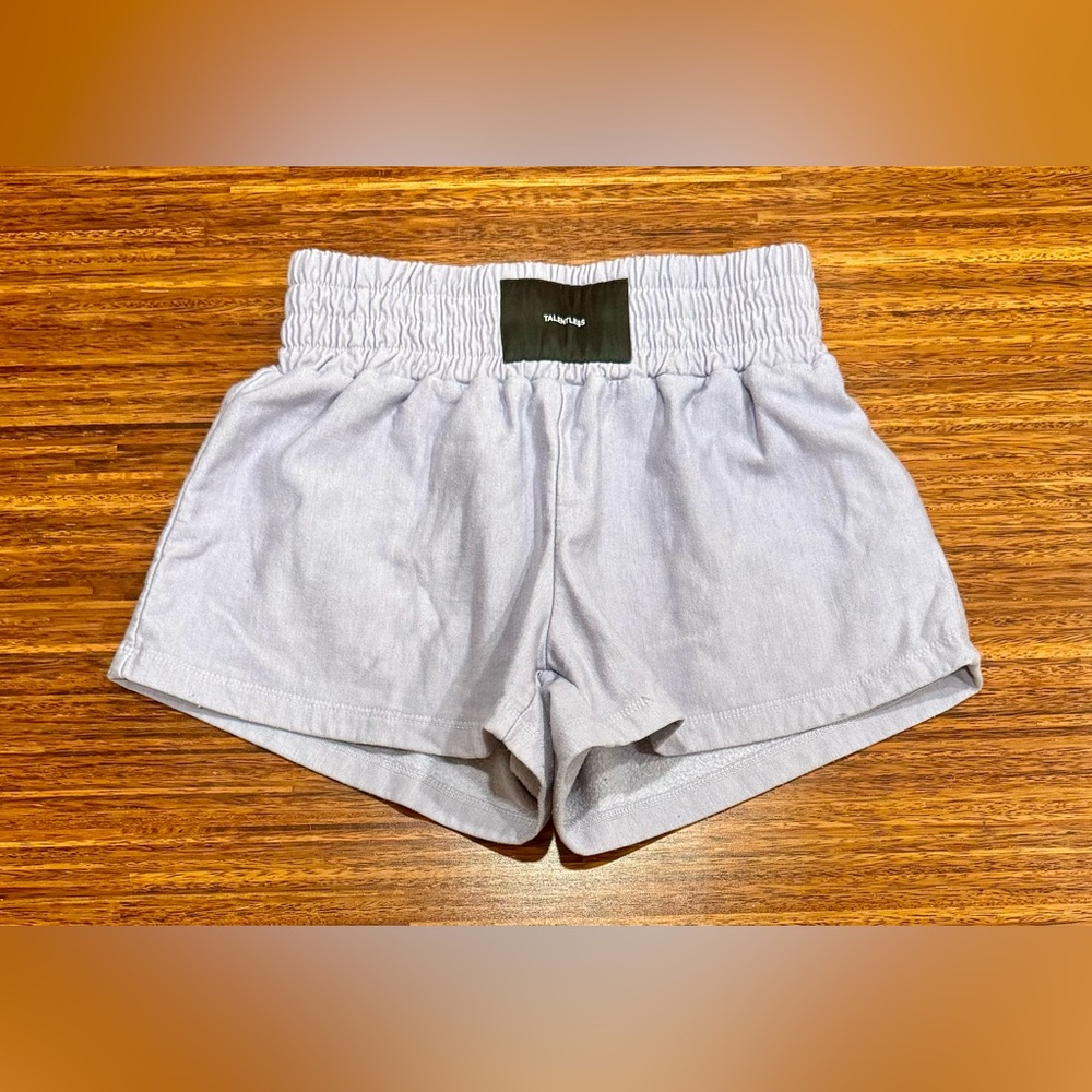 Talentless women’s boxing shorts size small lavender VGUC